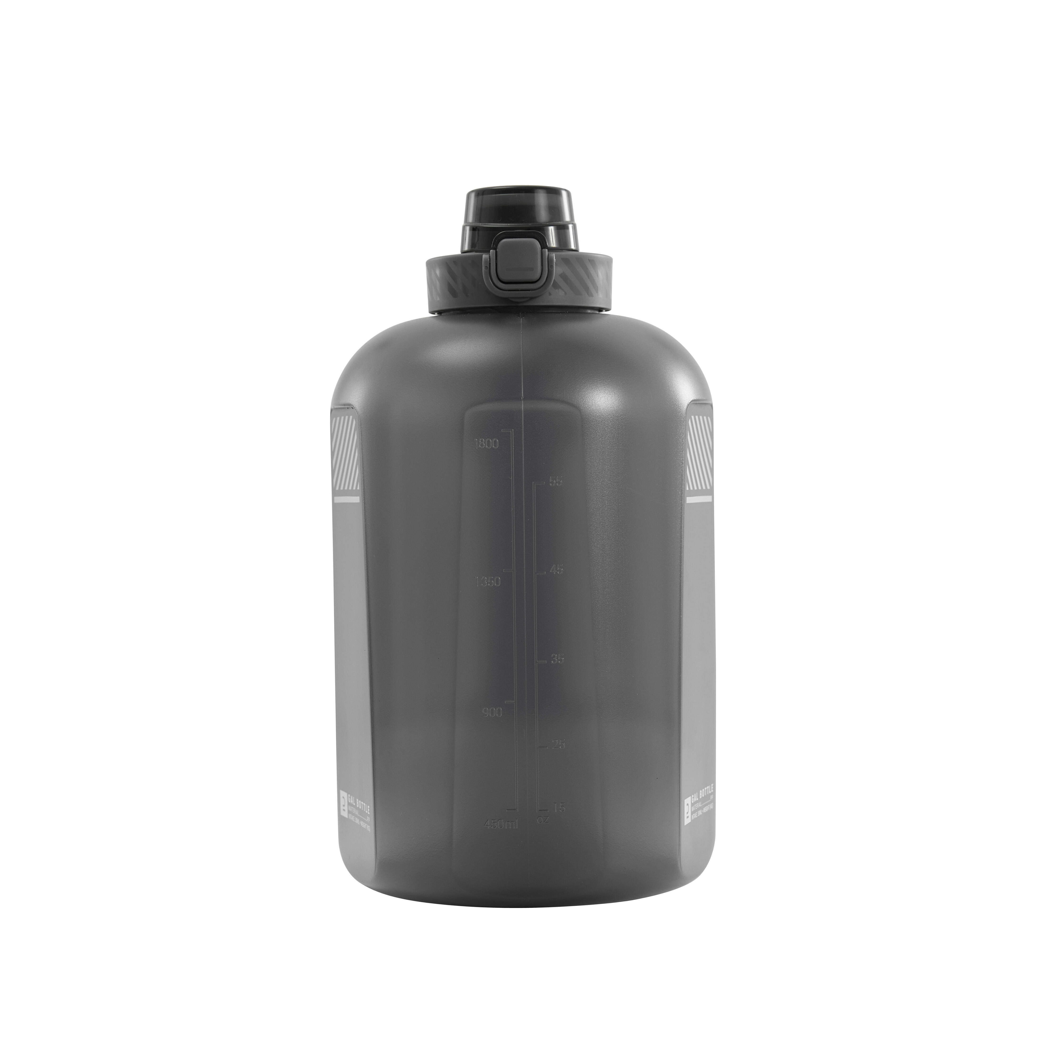 Gallon Water Bottle, 2.2L, Leak-Proof Cap, Multi-Purpose - Grey