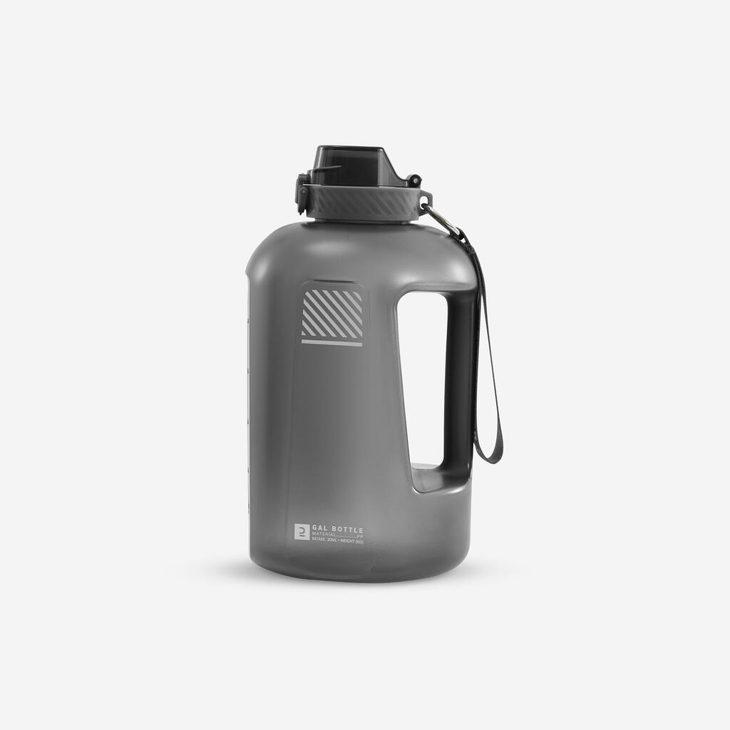 BODYBUILDING GALLON BOTTLE 2.2L grey