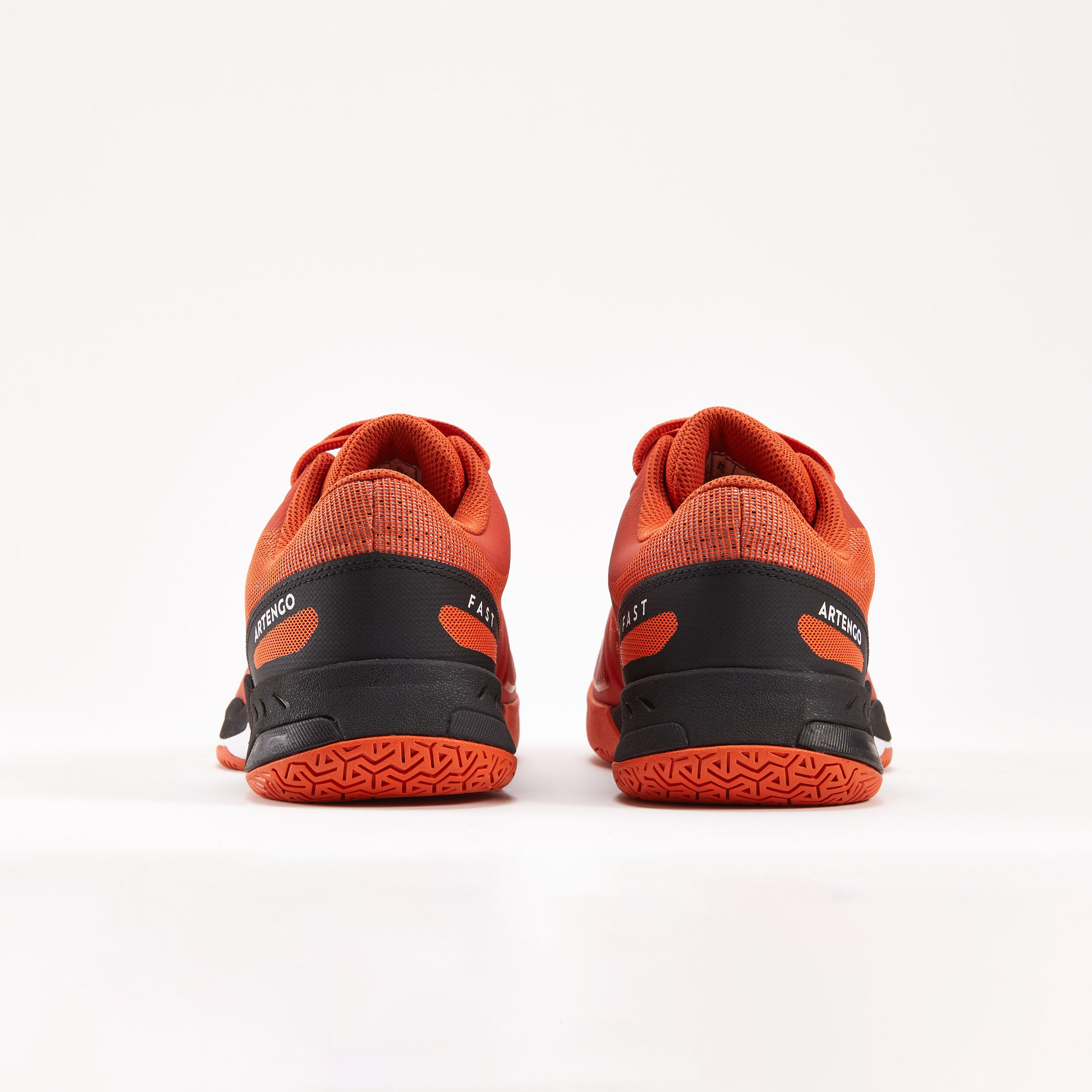 Men's Multicourt Tennis Shoes Fast - Terracotta Red/Black 7/9