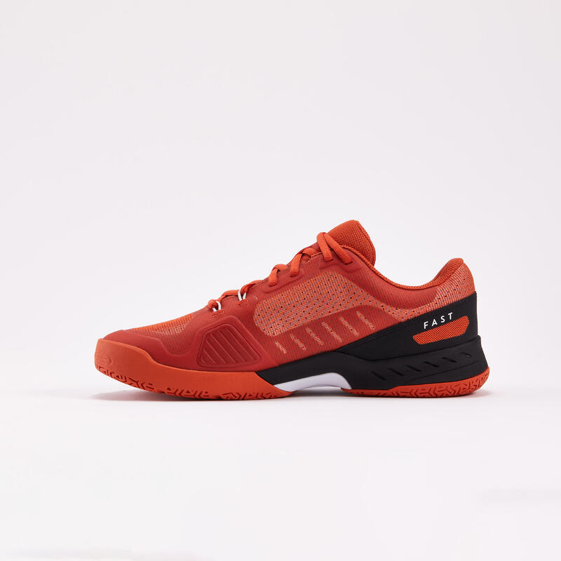 Tennisschoenen voor heren FAST multicourt rood/terracotta/zwart