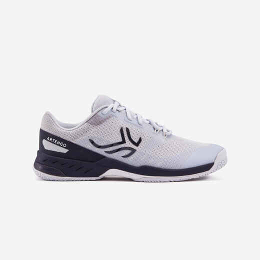 
      Men's Multicourt Tennis Shoes - Light Grey/Blue
  