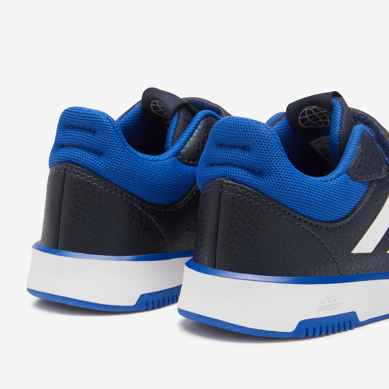 Baskets à scratch enfant - ADIDAS TENSAUR noir/bleu