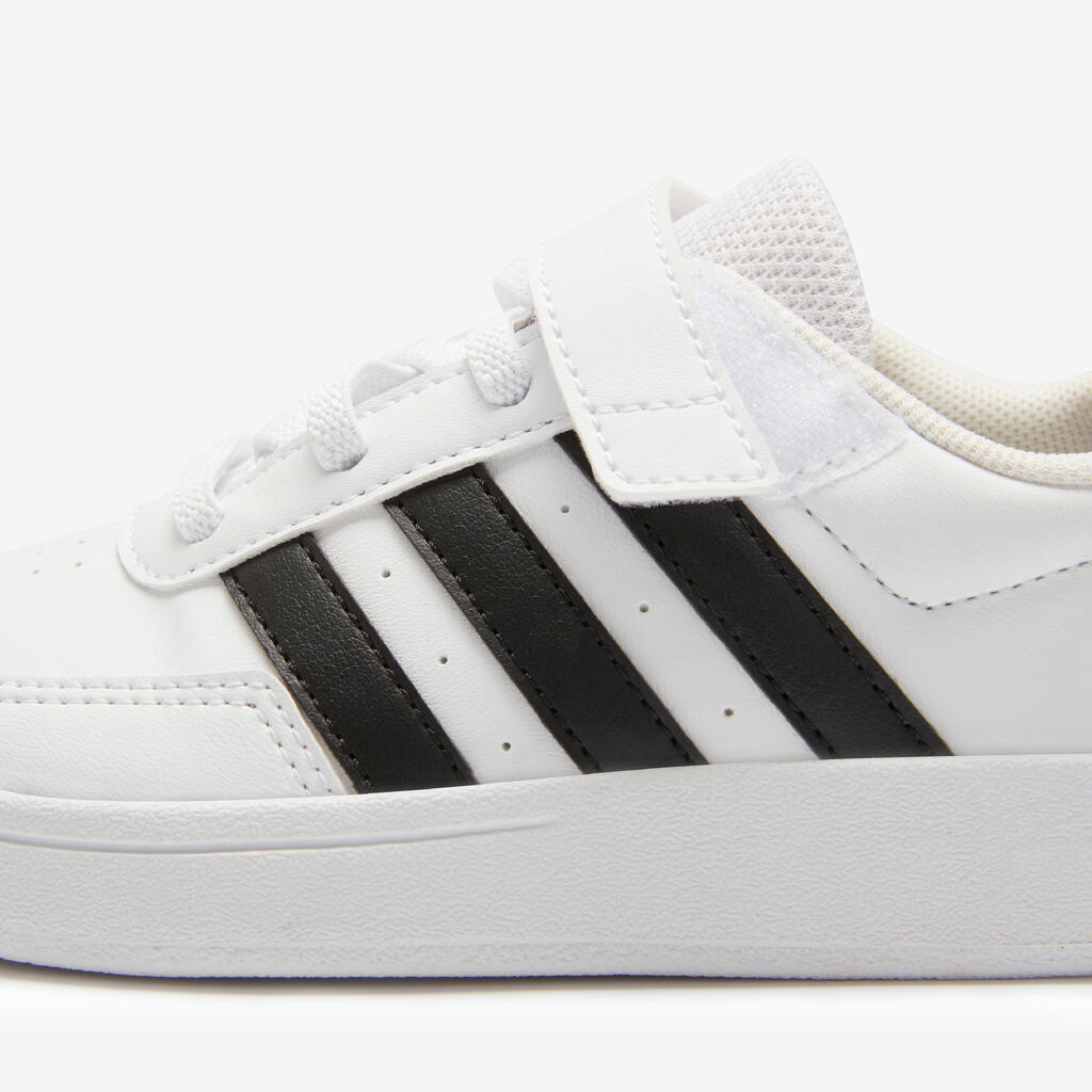 Kids' Rip-Tab Trainers Breaknet - White/Black