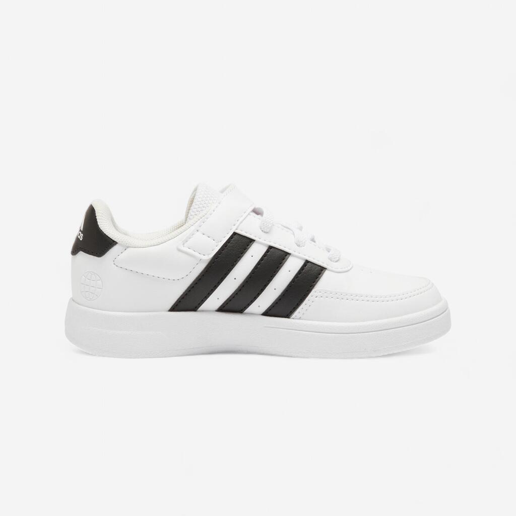 Kids' Rip-Tab Trainers Breaknet - White/Black