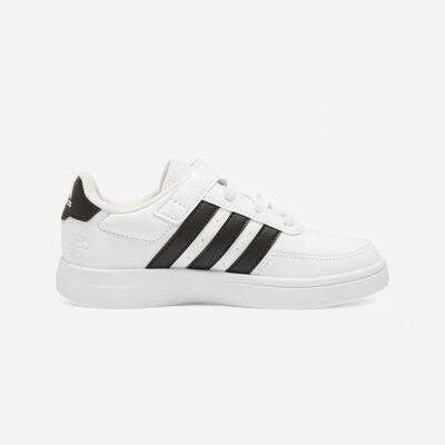Sneakers met klittenband voor kinderen breaknet wit zwart