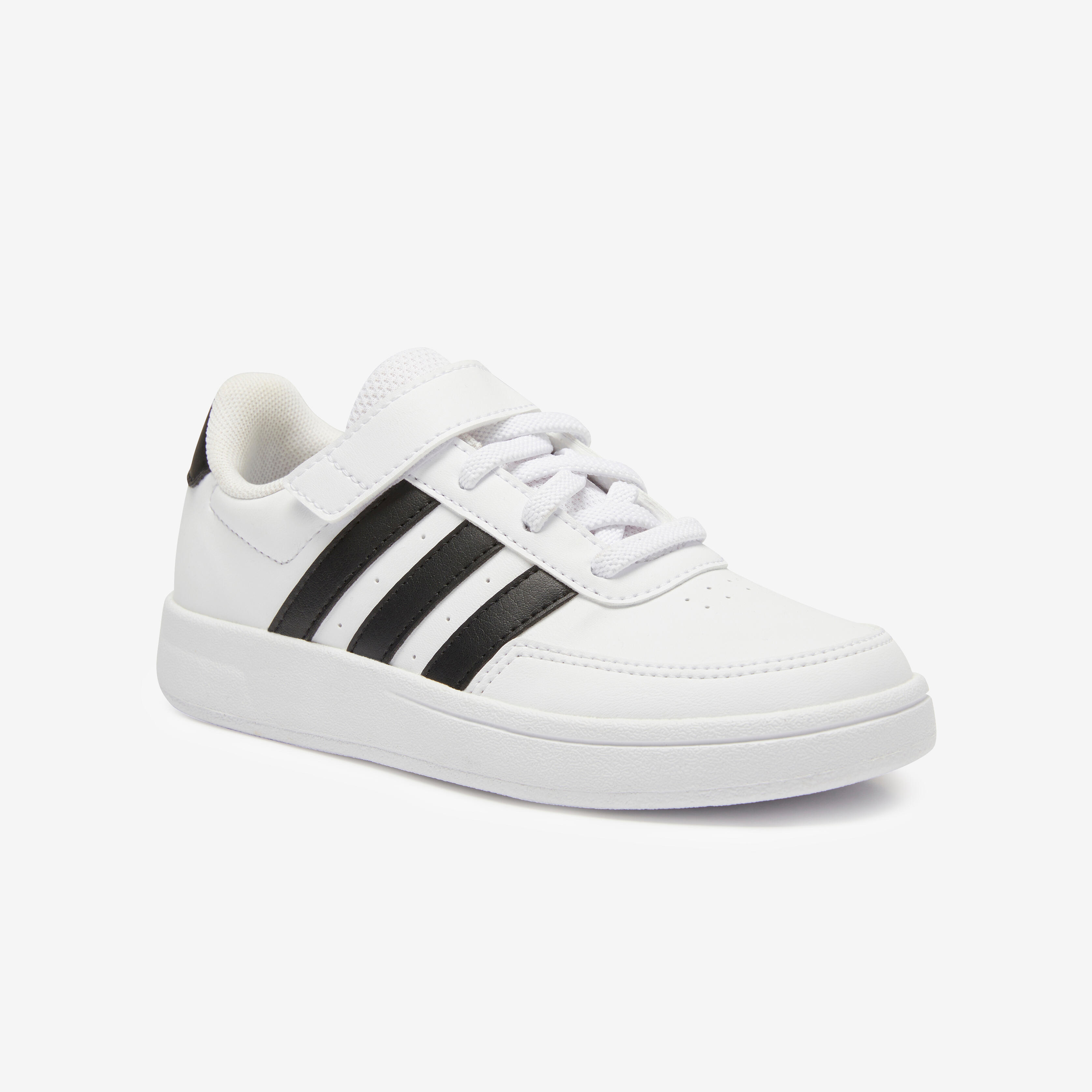 Sneakers met klittenband voor kinderen Breaknet wit zwart | ADIDAS |  Decathlon.nl