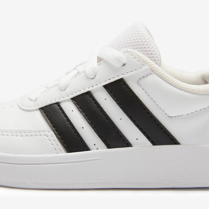 Zapatillas Deportivas Cordones Niños adidas Breaknet Blanco/Negro