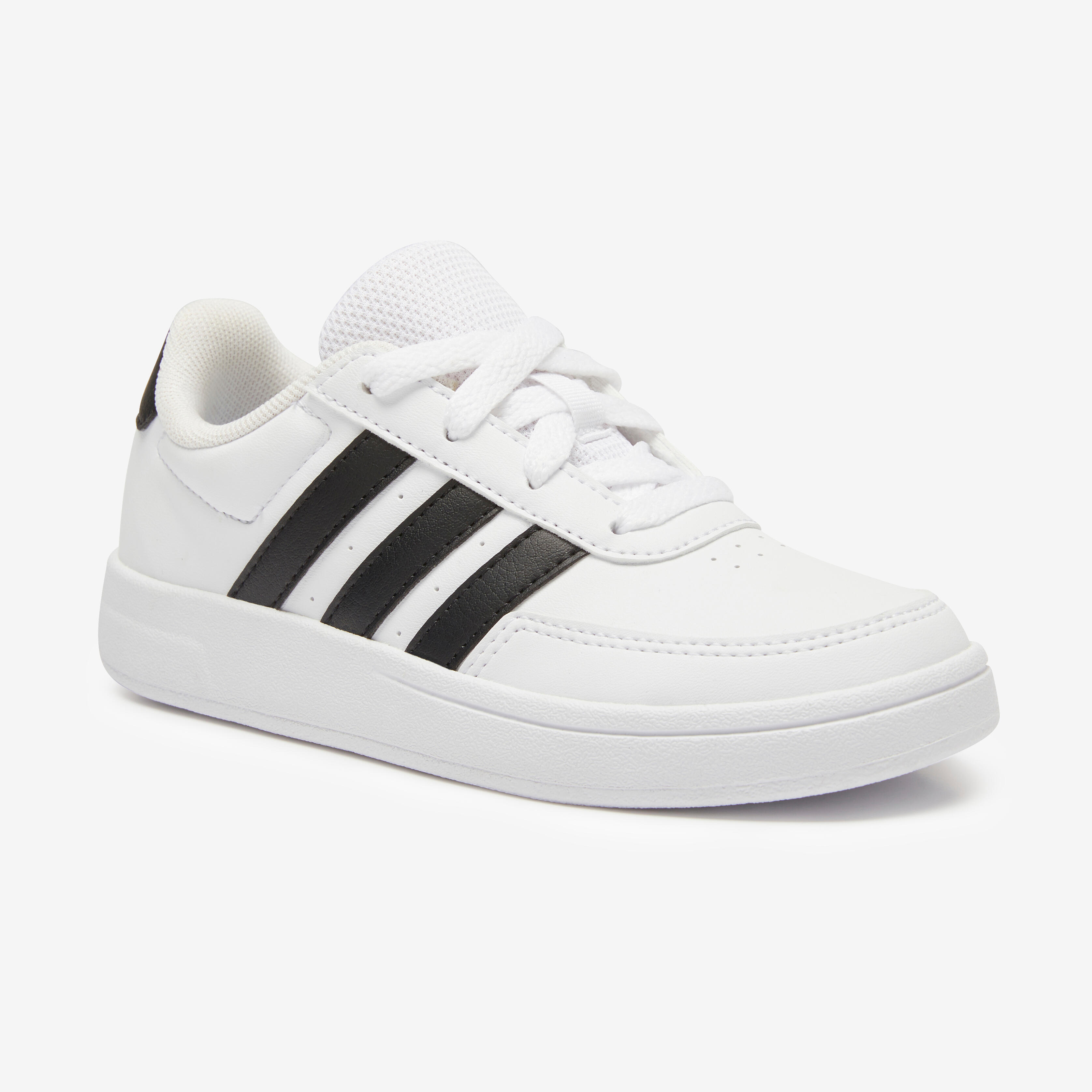 Scarpe da ginnastica Adidas bambino BREAKNET con lacci bianco-nero dal 35 al 39 |  Adidas