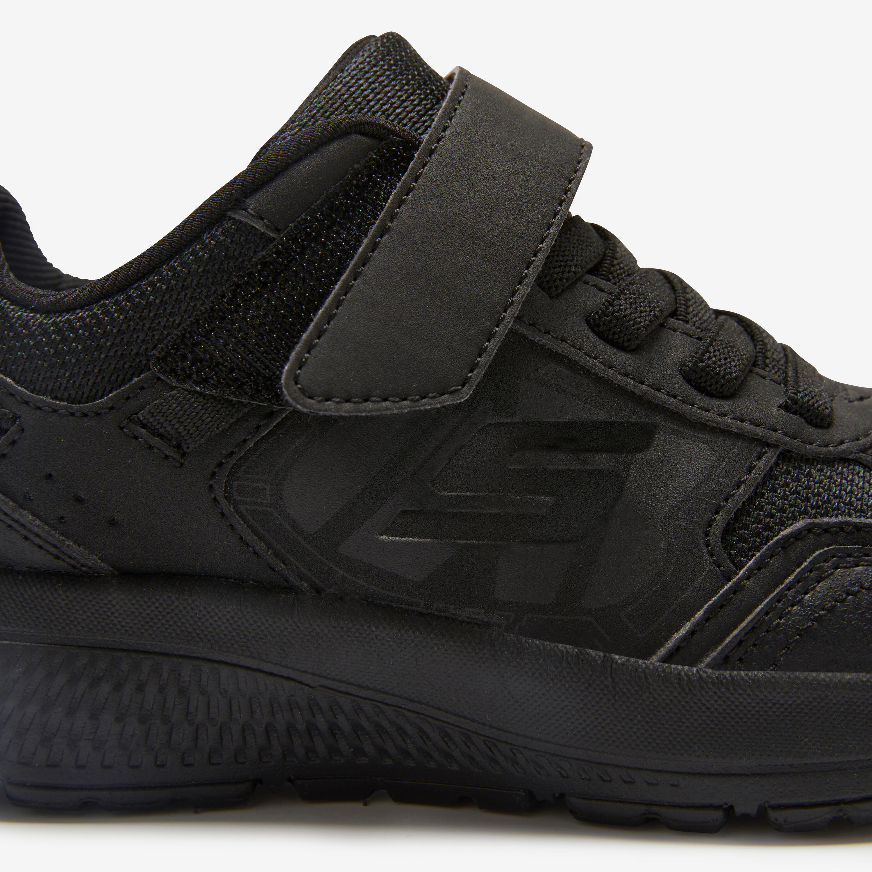 Kids' Rip-Tab Trainers Consistant - Black 4/6