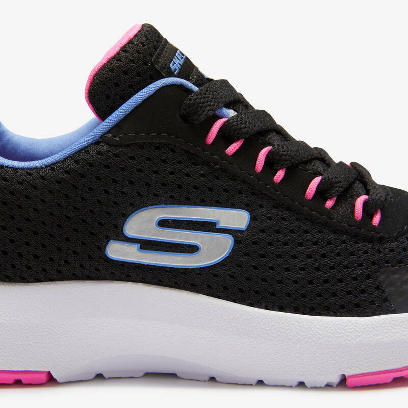 Baskets à lacets enfant - Skechers DYNAMIC noir