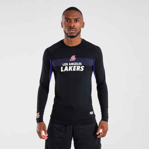 
      Men's/Women's Basketball Base Layer Jersey UT500 - NBA Los Angeles Lakers/Black
  