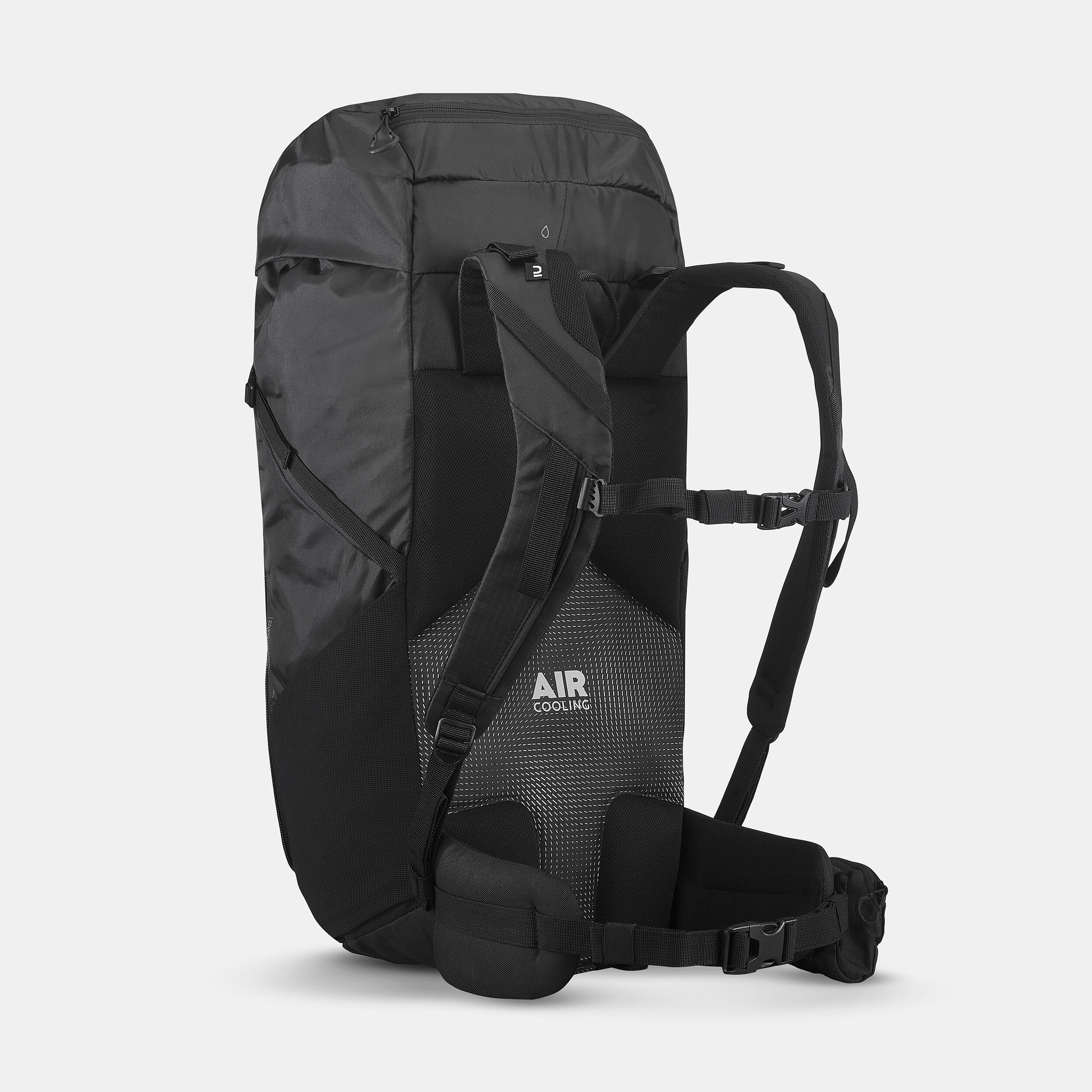 35 L Hiking Backpack - MH 100 Black - QUECHUA