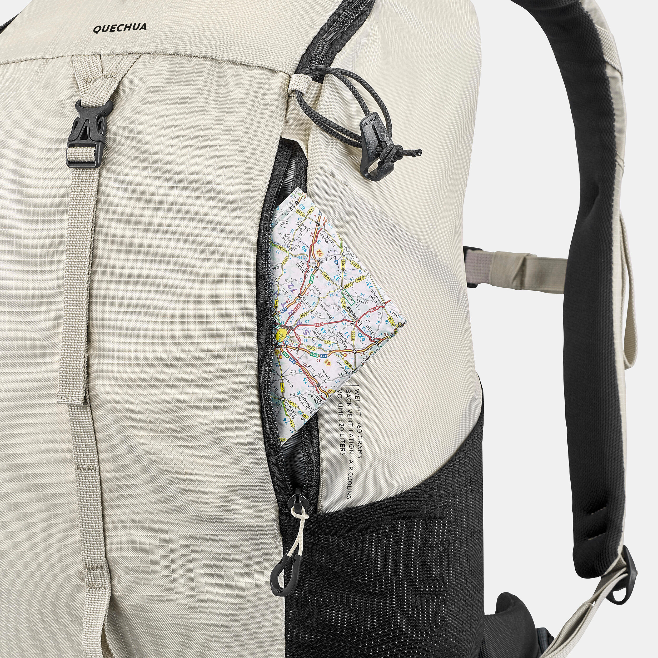 QUECHUA Rugzak voor bergwandelen MH100 20 liter Decathlon