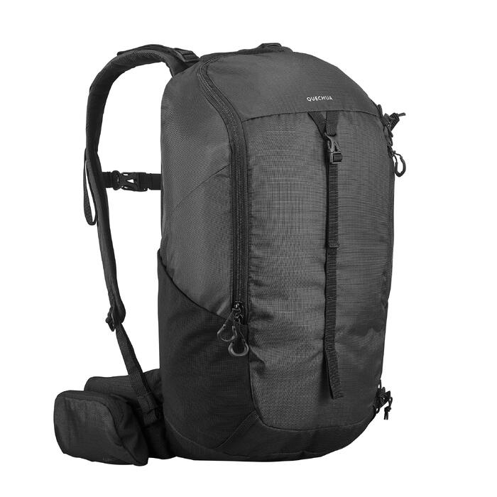 Mountain Hiking 20L Backpack MH100 Black