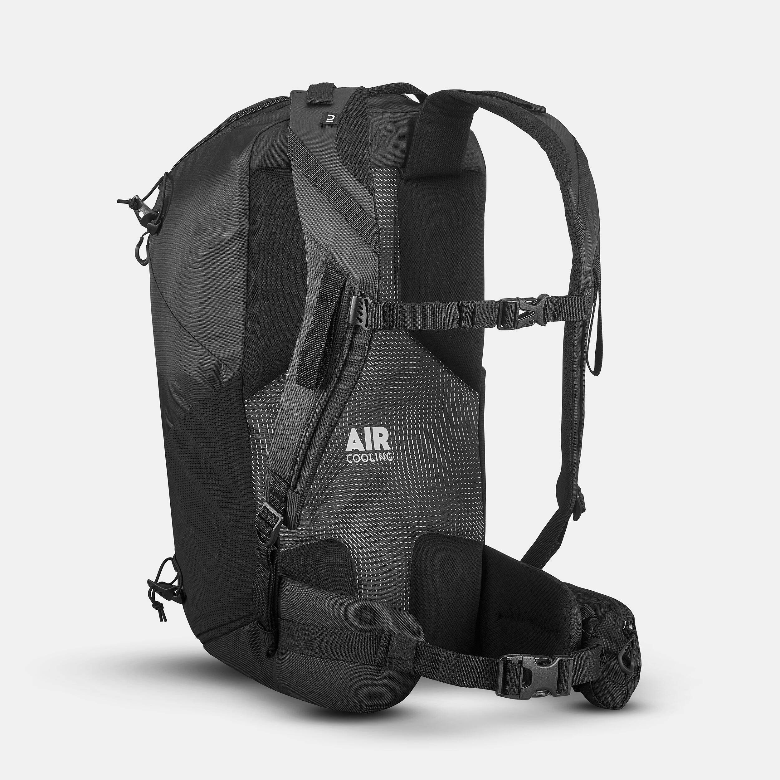20 L Mountain Hiking Backpack - MH100 - Black -  4