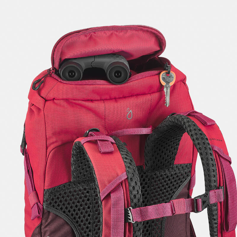 Wanderrucksack Bergwandern - MH500 20L dunkelrosa