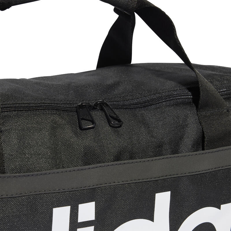 Duffelbag S zwart wit