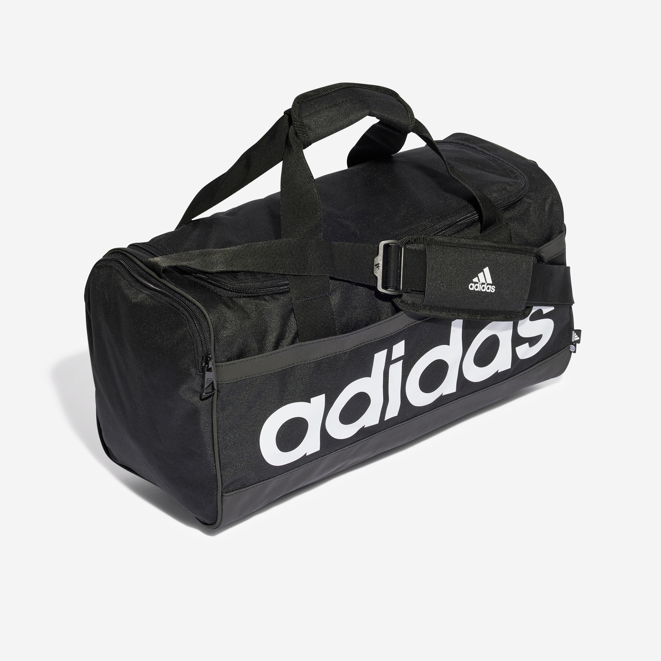 Duffle Bag Size S - Black/White 1/4