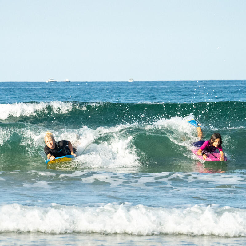 Bodyboard 100 Niños Rosa Azul Leash Muñeca