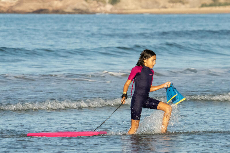 Deska bodyboard Olaian 100 z leashem na nadgarstek