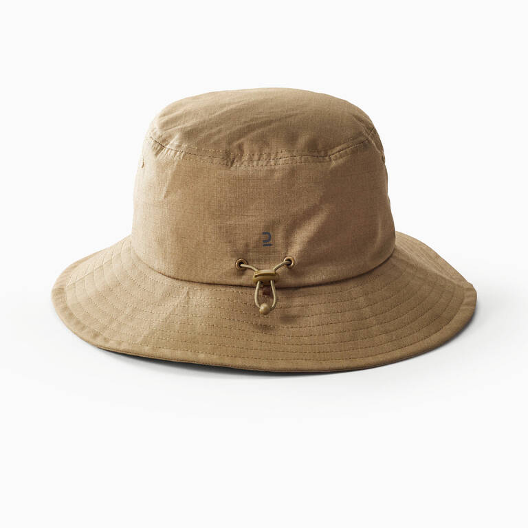 Men’s Anti-UV Trekking Hat - Travel 100 - Brown