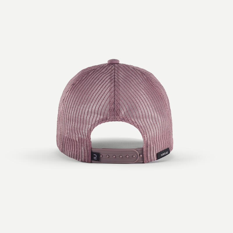 Casquette travel 500 trucker mauve