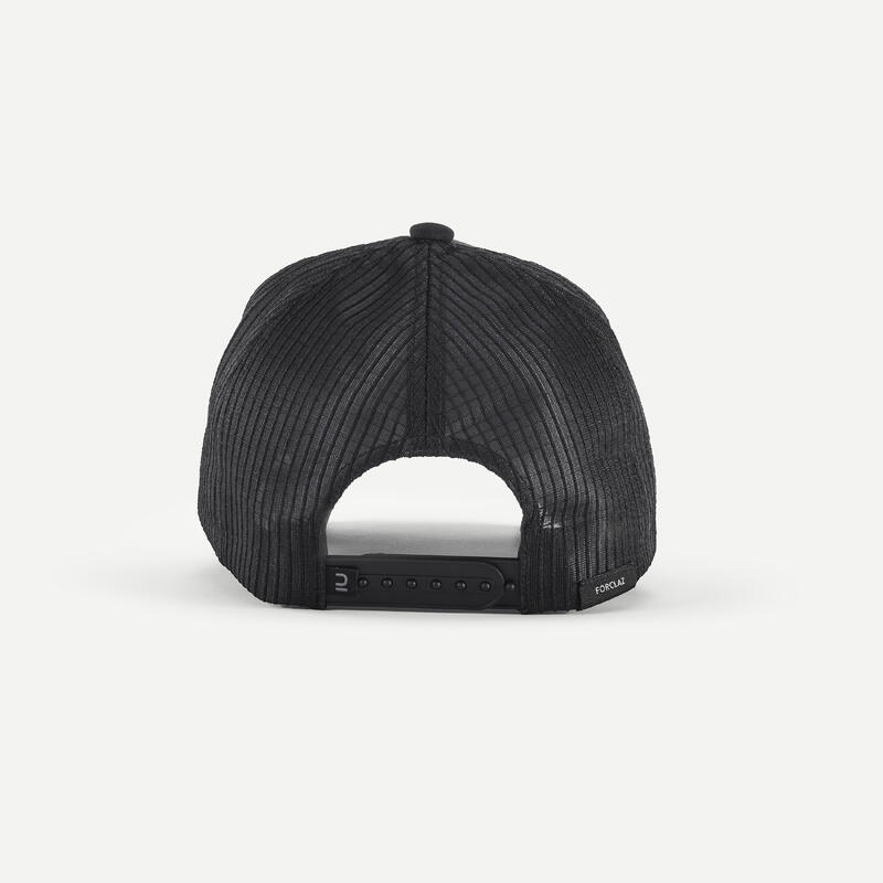 BONÉ DE TREKKING TRAVEL 500 TRUCKER PRETO