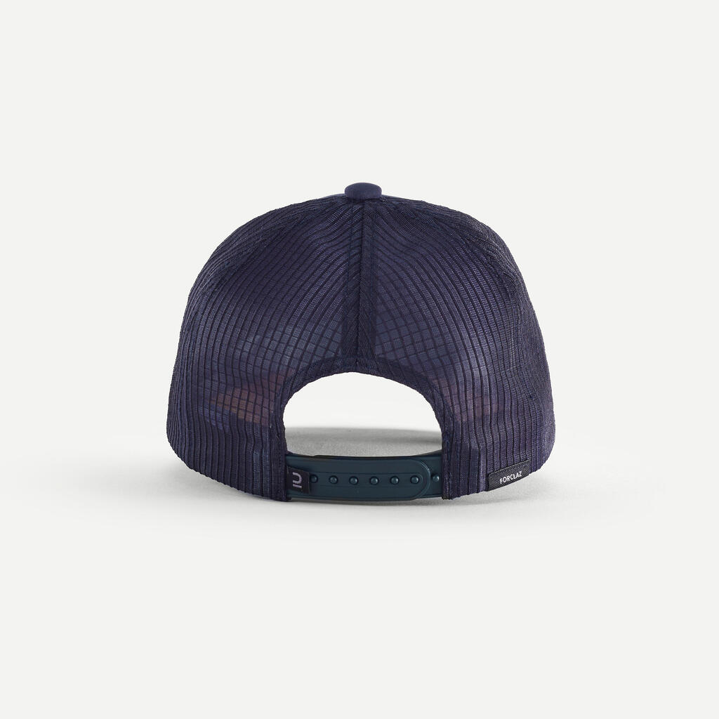 Gorra de senderismo tipo trucker malva Travel 500