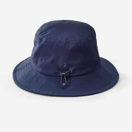 Vyriška nuo UV spindulių apsauganti žygių skrybėle „Travel 100“, mėlyna