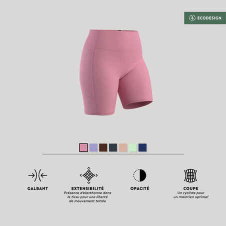 Moteriški kūno rengybos berankoviai marškinėliai „520“, šviesiai rožiniai