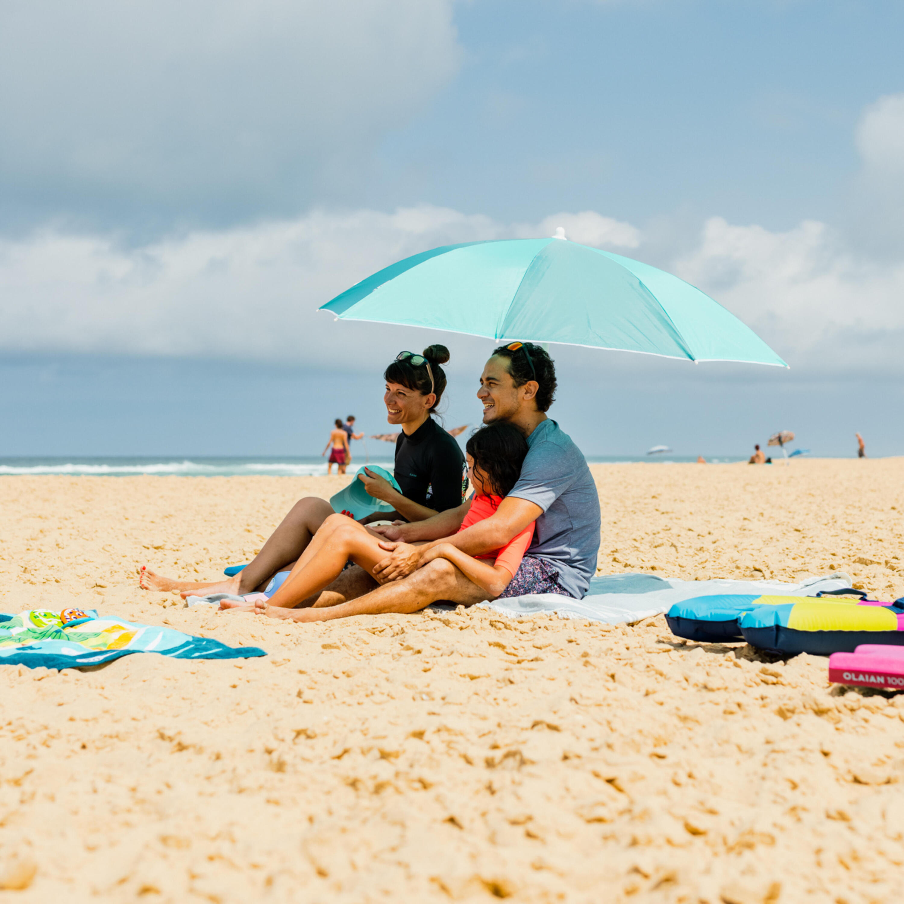 Parasol de plage anti-UV FPRUV 50+ à 2 places – Paruv 160 10/12