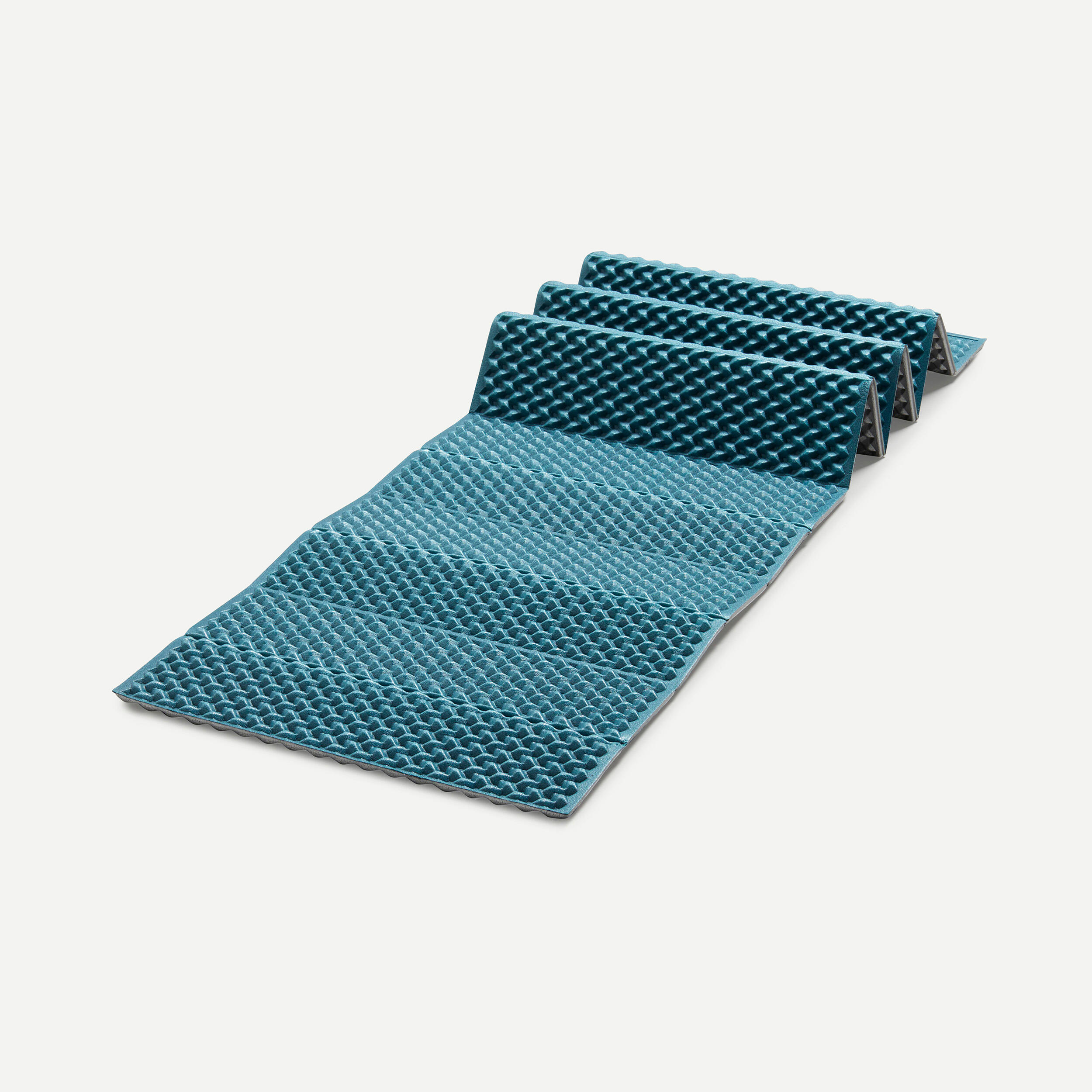 Tapis De Sol Isolant Camping 200x200 Cm - Mousse Aluminium Double Face, Imperméable - Pliable, Avec Sac De Rangement - Pour Tente, Plage, Pique-nique