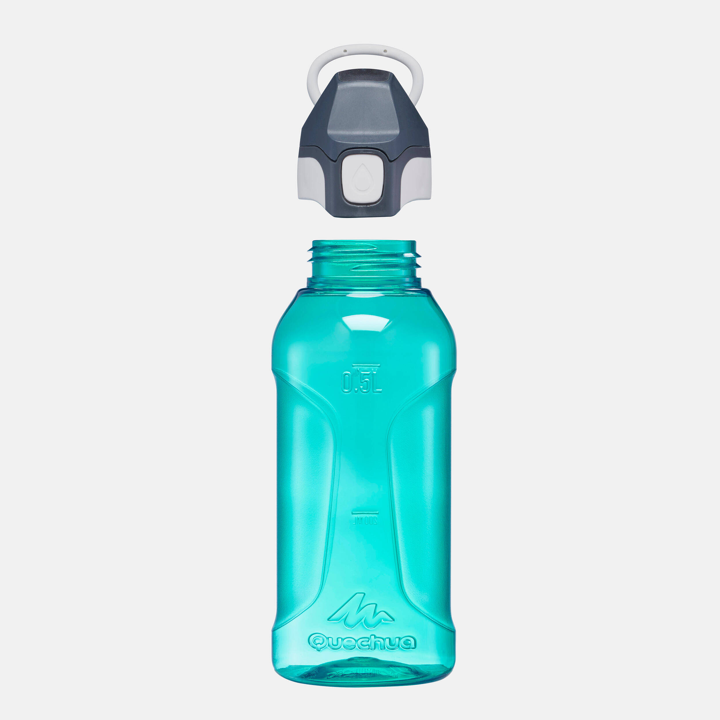0.5 L Ecozen® kids’ stain. steel water flask 500 with instant stopper for hiking -  2