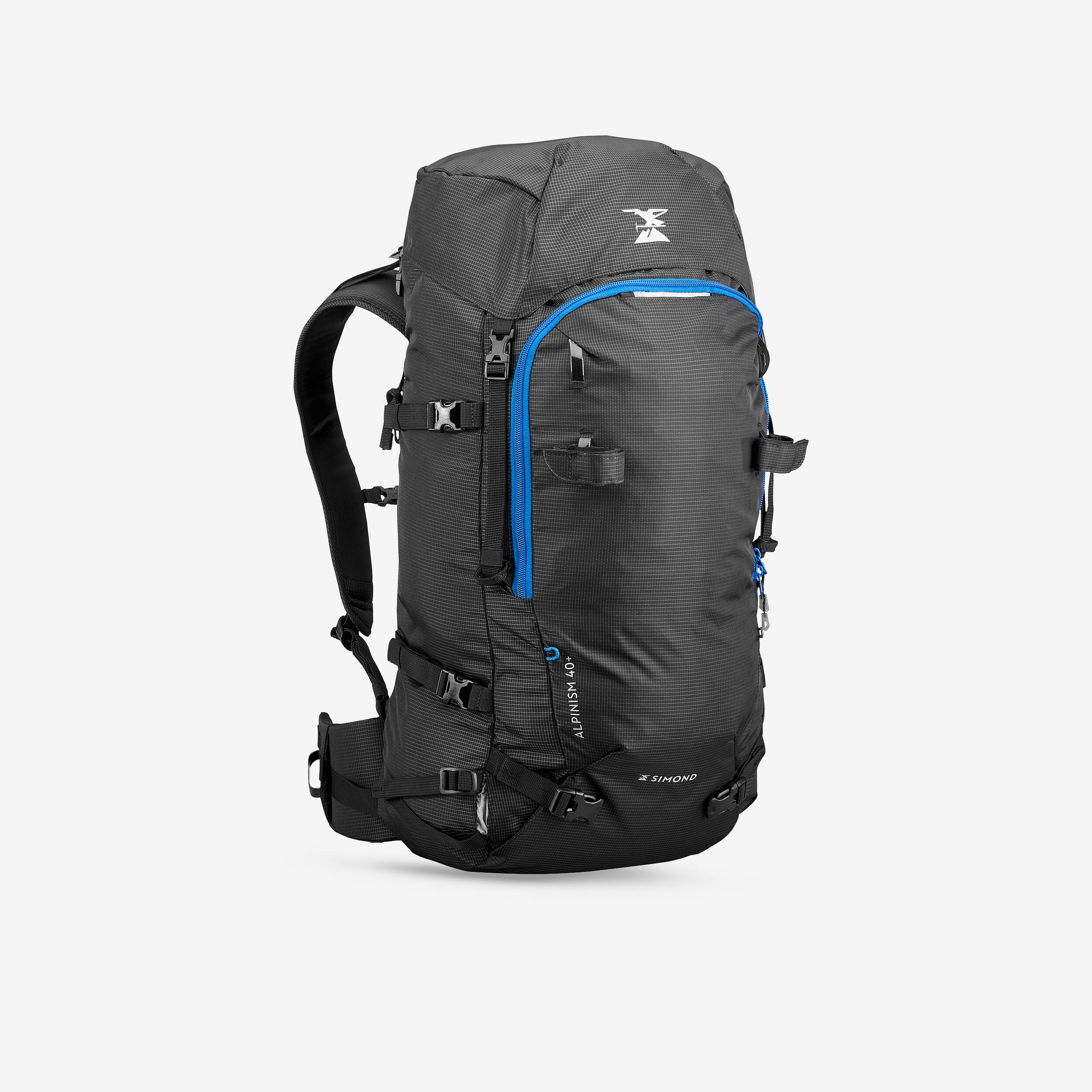 Mountaineering backpack 40 litres - alpinism 40 evo black