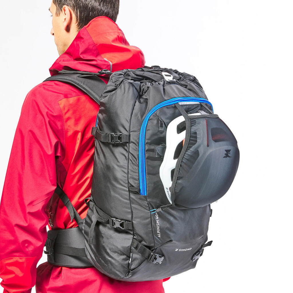 Ruksak za alpinizam 40 l Evo crni