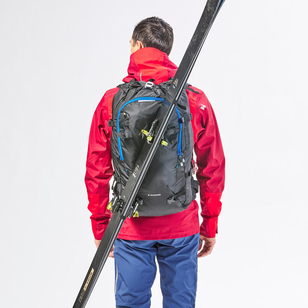 Horolezecký batoh Alpinism EVO 40 litrov čierny