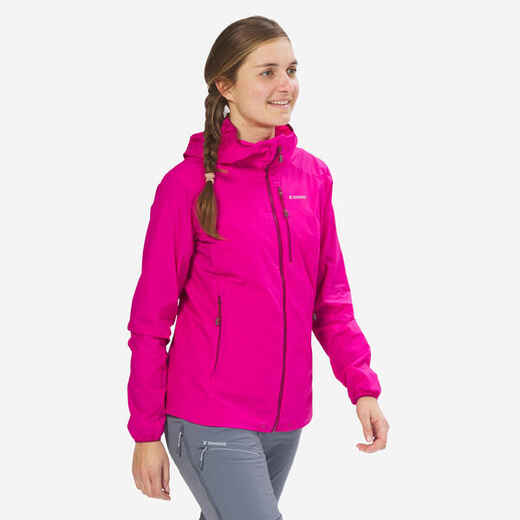 
      WOMEN'S WINDPROOF JACKET FOR MOUNTAINEERING - FUCHSIA PINK
  