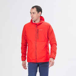 MEN'S WINDPROOF JACKET FOR MOUNTAINEERING - VERMILION RED