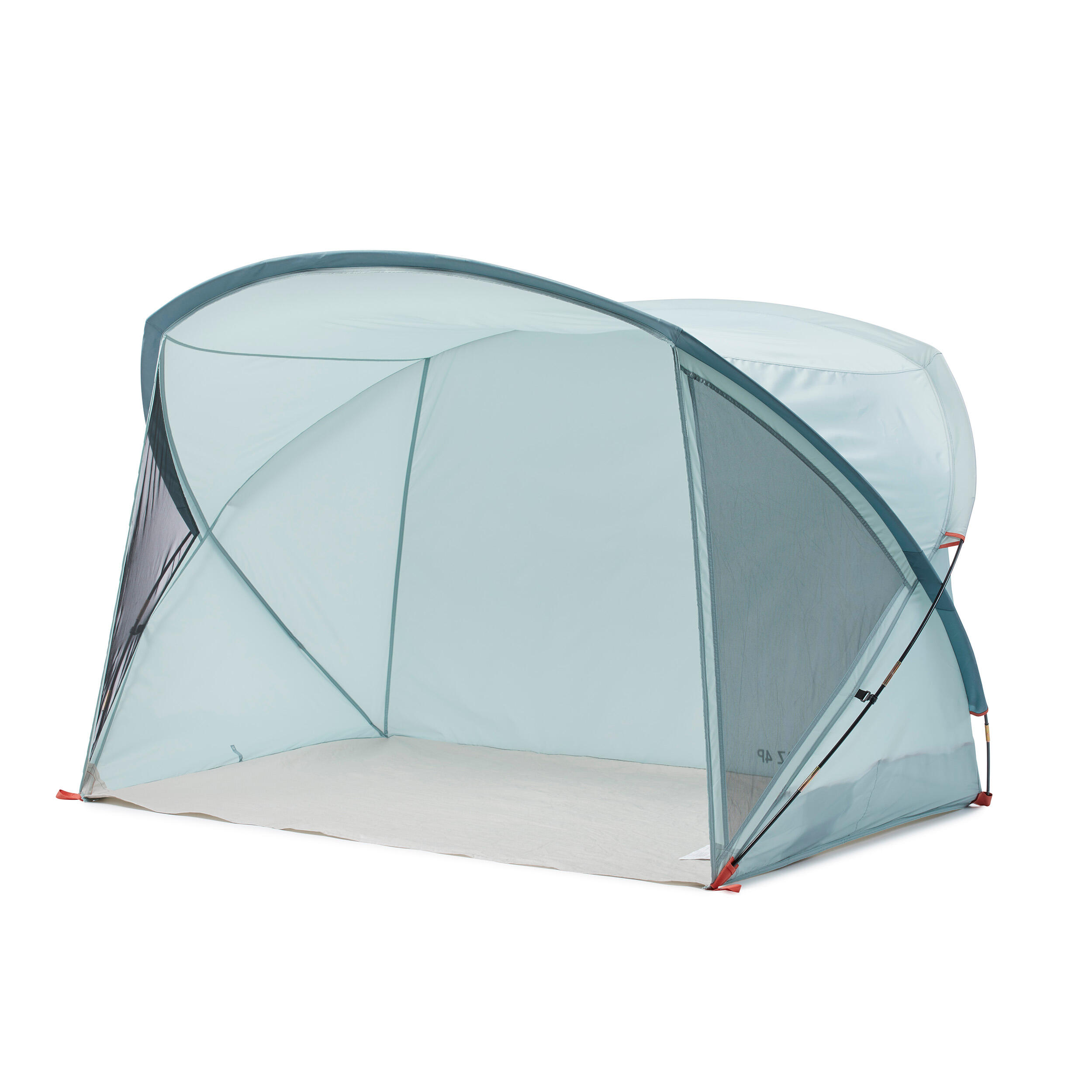 Quechua Camping Shelter With Poles - 4 Person Arpenaz 4p