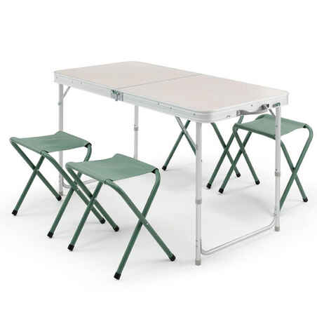 Portable Folding Picnic Table with Seats - Compact & Durable