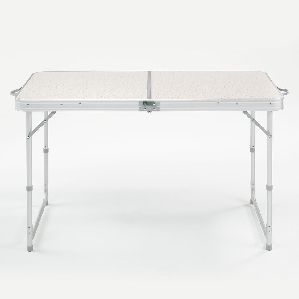 TABLE DE CAMPING PLIANTE AVEC 4 TABOURETS QUECHUA Decathlon