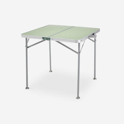 Table de camping pliante, 4 personnes, marron