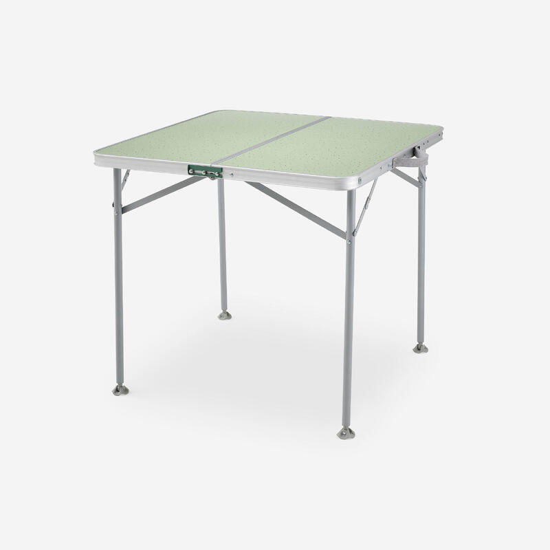 TABLE PLIANTE DE CAMPING CARRÉ - POUR 4 PERSONNES