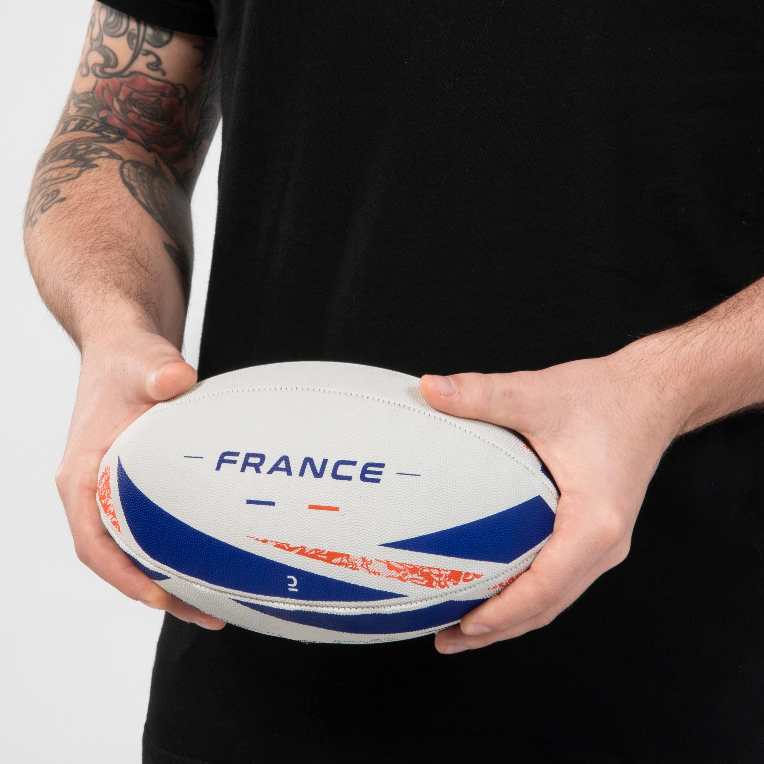 Rugby Ball R100 RWC Midi Size 1 - France 5/6