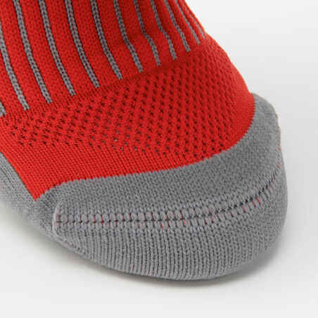 Vaikiškos regbio kojinės iki kelių „R500“, raudonos