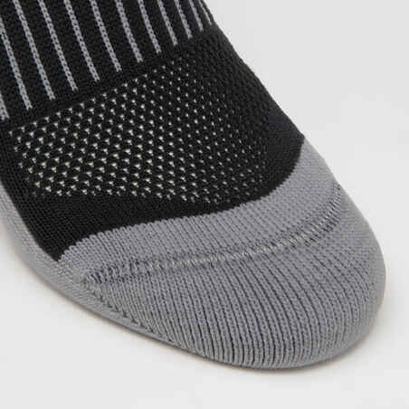 Suaugusiųjų regbio kojinės iki kelių „R500“, juodos