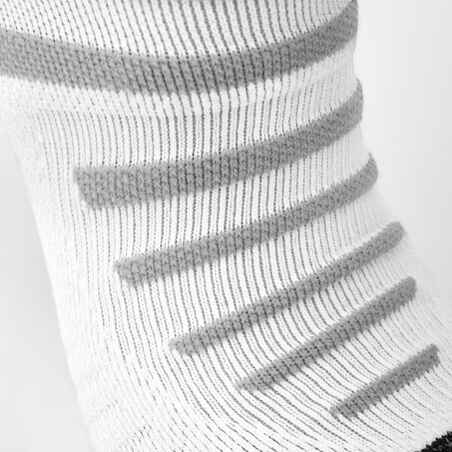 Suaugusiųjų vidutinio ilgio regbio kojinės „R520“, baltos