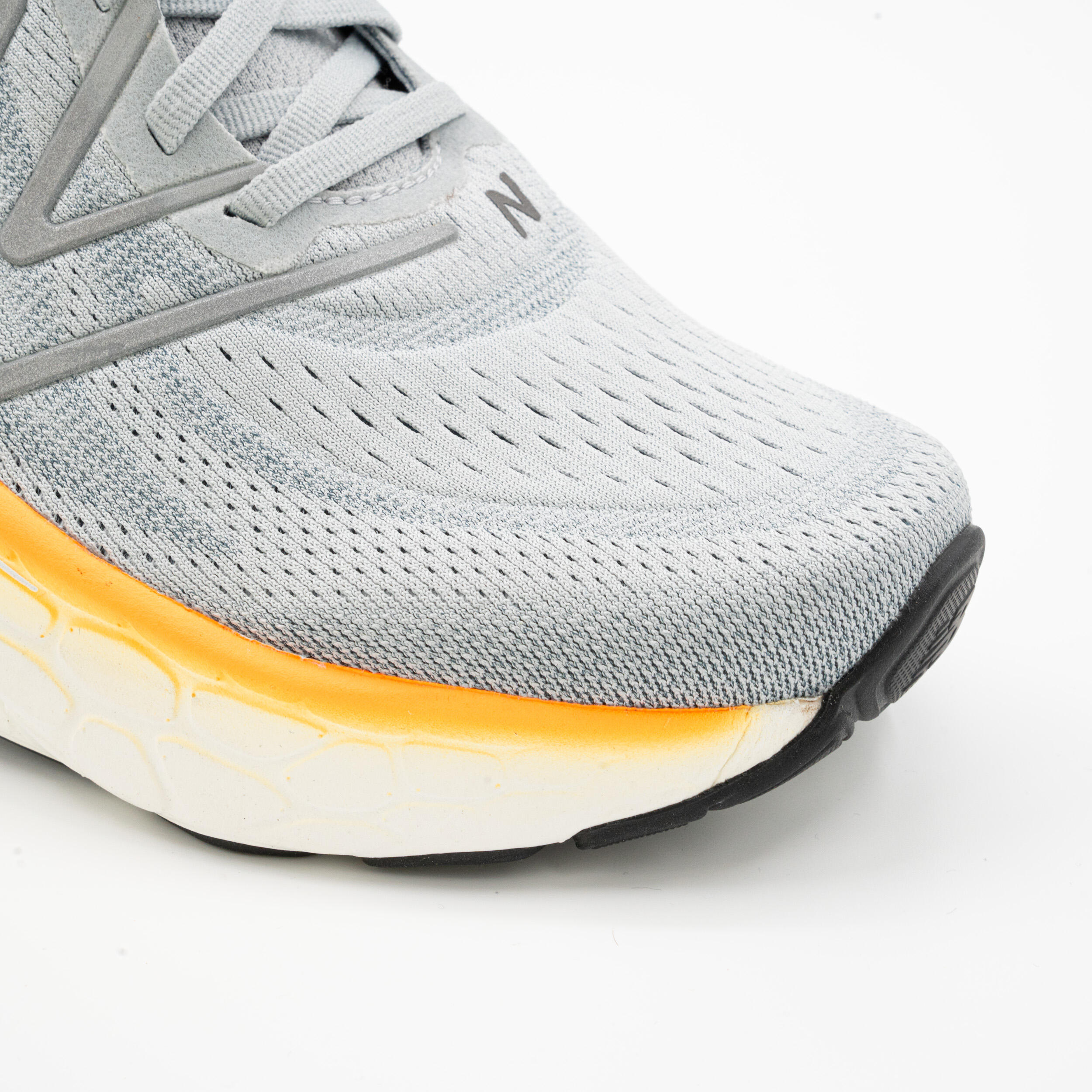 NEW BALANCE MORE V4 MEN'S RUNNING SHOES - GREY 5/6