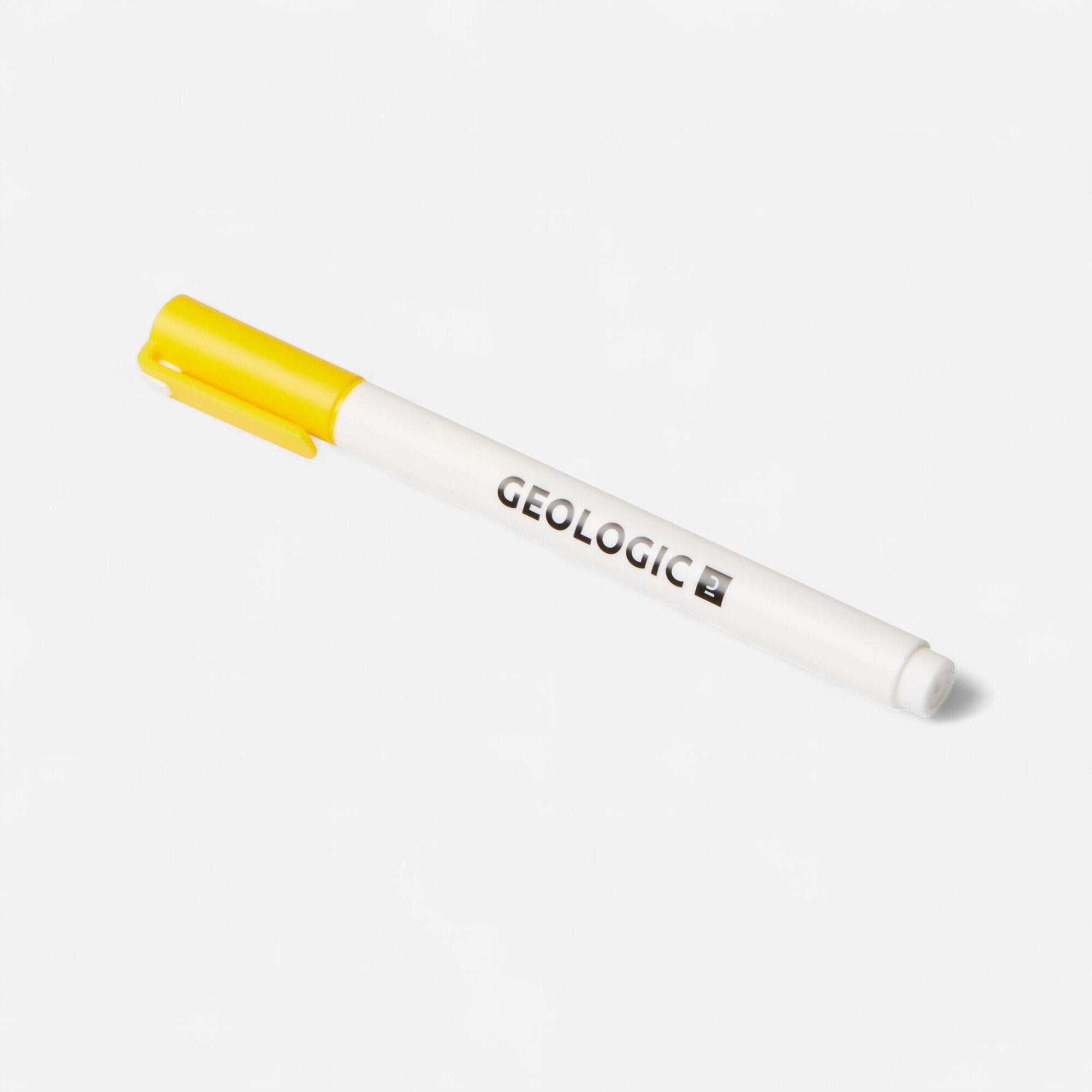 Geologic - Feutre Jaune Pour Personnaliser Vos Boules De Pétanque - Feutre - Tir A L'arc Flechette Petanque Quille - - Taille Unique - Decathlon