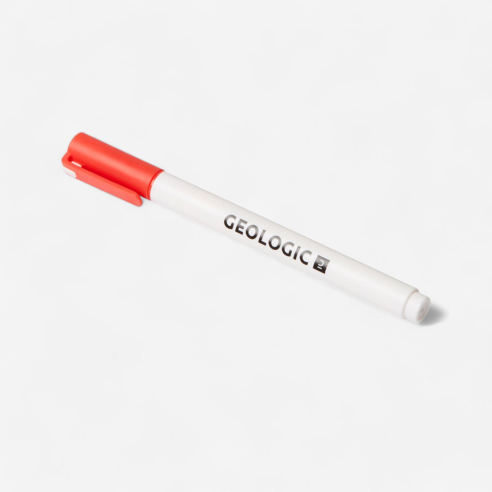 Stylo de pétanque - rouge - GEOLOGIC